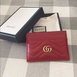 Authentic Gucci card holder
